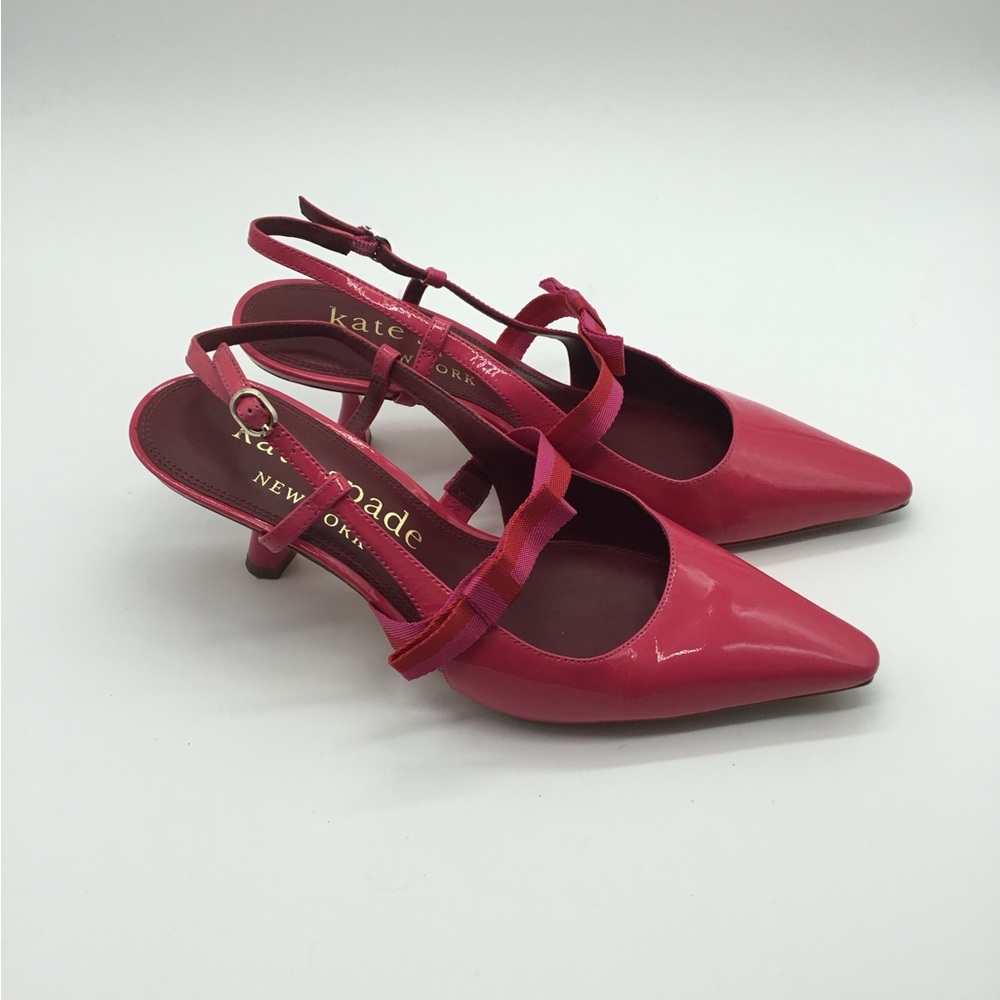 Kate Spade Fuchsia Maritza Patent Leather Pump